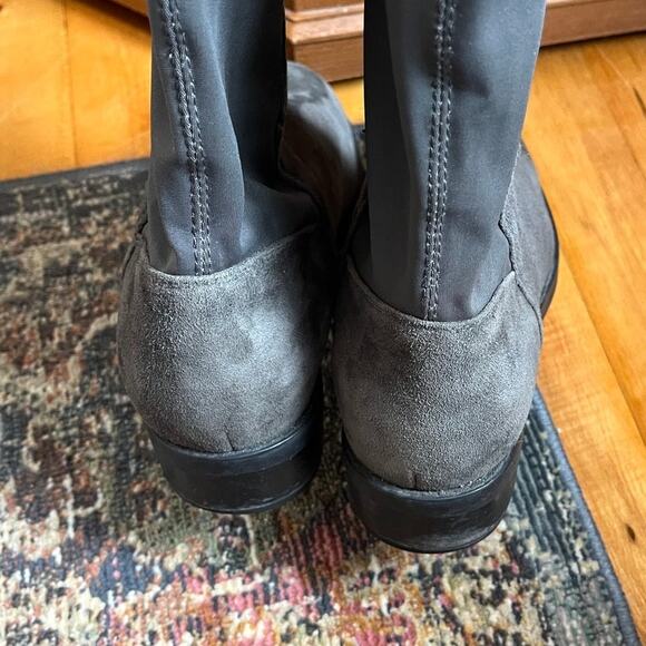 Blondo Velma Over the Knee OTK Gray Suede Boots Size 9.5 Women's - Picture 8 of 10